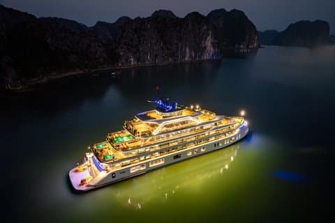 Cruzeiro de luxo Tulip 2D1N Explore Lan Ha Bay & Ha Long Bay