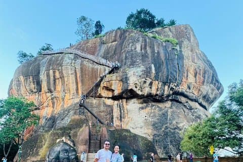 Colombo til Sigiriya og Minneriya Safari Dagstur