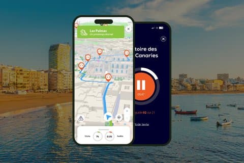 Audioguidet byvandring i Las Palmas (1 time og 15 minutter, 18 kommentarer)
