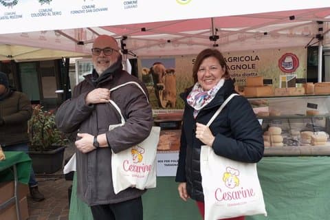 Farmers Market Experience and Authentic Cooking Class in Bergamo