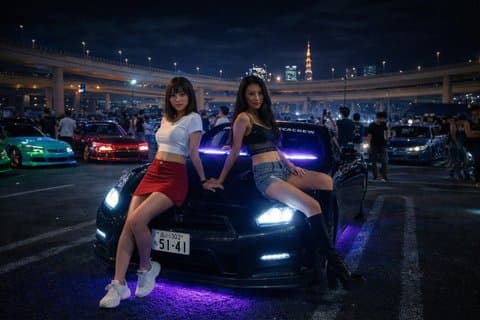 JDMカーミーティングプライベート体験 630馬力 GTR R35