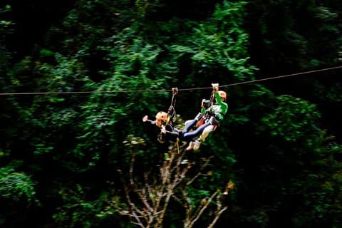 Chiang Mai flygande Tiger Zipline äventyr