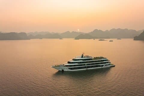 Lan Ha og Halong Bay Doria Cruise 2 dager 1 natt med balkong