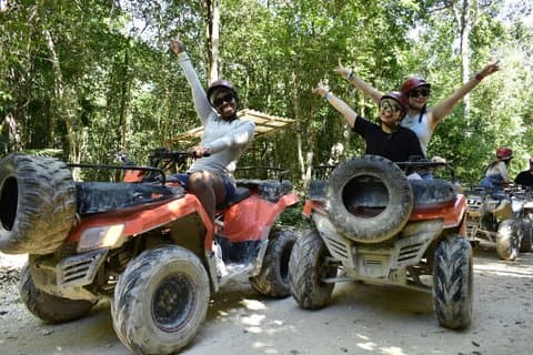 ATV Circuit i Cancun, Ridning, Zip Lines, Cenote Swim, Lunch