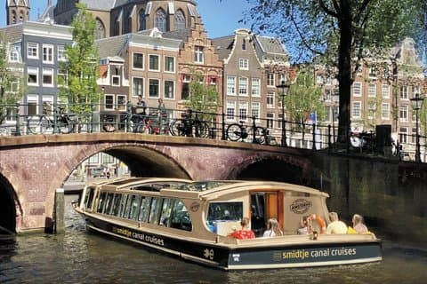 Amsterdam: kanalkryssning från Anne Franks hus
