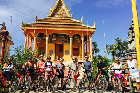 Tour en bicicleta por el campo de Phnom Penh