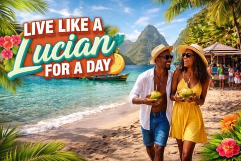 Live Like a Saint Lucian in A Day
