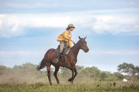 Horseback riding in Tanzania