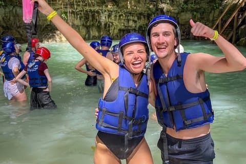 Private 27 Waterfalls & Zipline | Lunch & Pickup Amber & Taino