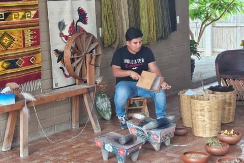 Hierve el Agua, Mezcal, Tessuti e Tule Tree in un tour privato
