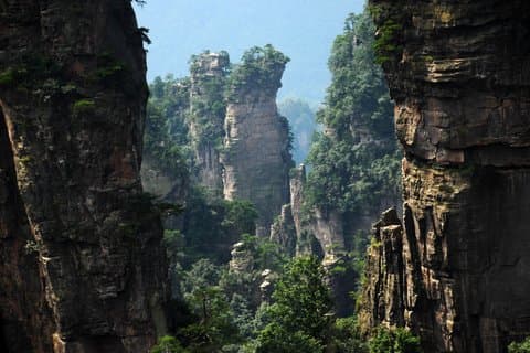 Zhangjiajie Glassbroen TianMen Mountain Kinesisk gruppe tur