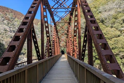 Takedao Railway Hike and Ikeda Torii Gate Tour