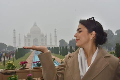 Tour privato di un giorno di Taj Mahal e Agra da Delhi