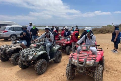 Adventure+ Relax: Zipline or ATV + Massage with Port Pickup
