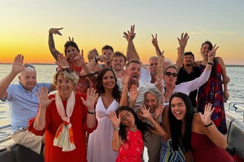 Privé Hilton Head Sunset Dolphin Cruise Tour – Groepen (7–15)
