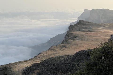 Jebel Samhan och Wadi Darbat Discovery Tour