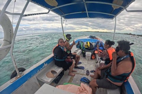 Privat Costa Maya snorkeltur med Beach Club og Transport