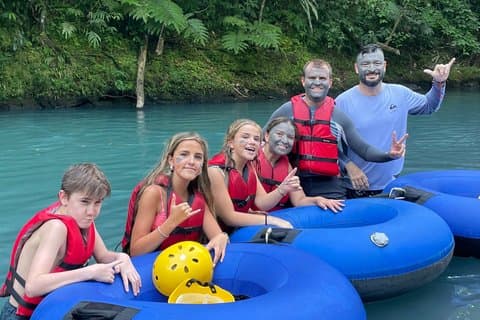 Río Celeste : Aventure sur tubes dans le Río Celeste