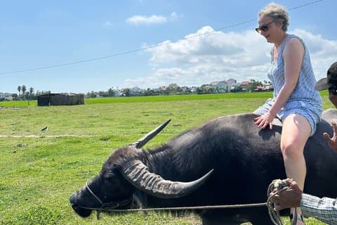 Hoi An Bike Tour - Vegetable, Duck Farm, Buffalo, Basket Boat