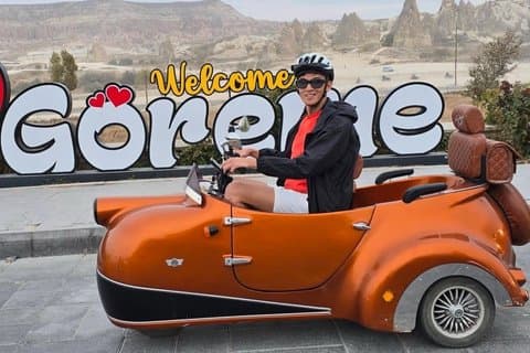 Cappadocia Vintage Trike Bike Sunset Tour Experience
