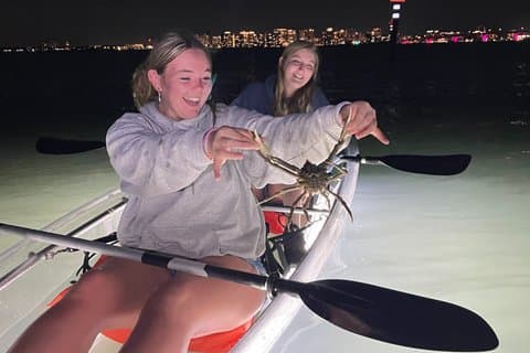 Aventura en kayak por la noche en la isla Anna Maria