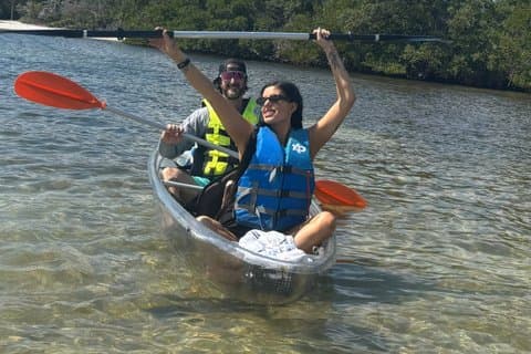 2 Uur Clear Kayak Verhuur in St Pete, FL - Clam Bayou