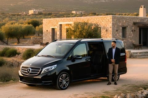 Private Chauffeur & Hourly Desposal — Premium Hire in Crete