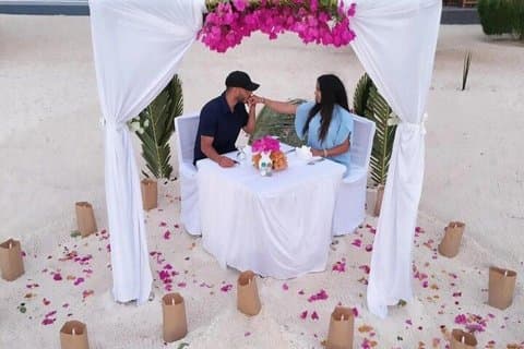 Nungwi und Kendwa Private Beach Dinner Setups Sansibar