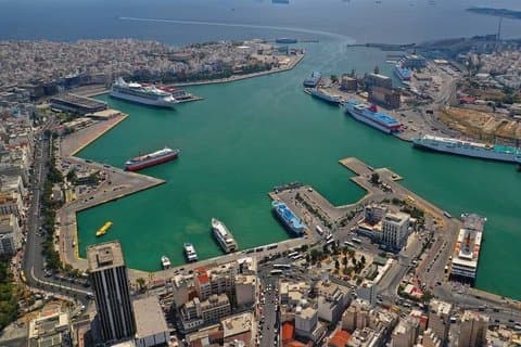 Piraeus Port to Athens City Private Transfer with Meet & Greet