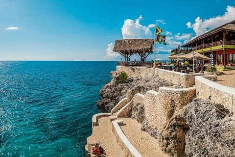 Negril 7 mile beach and Ricks Cafe Tour