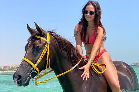 Hurghada Horseback Riding-Desert & Beach eventyr med svømming