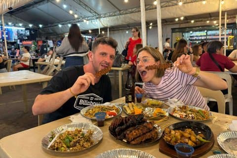 Makati Street Food Experience end to Jelly Fish Rooftop Bar