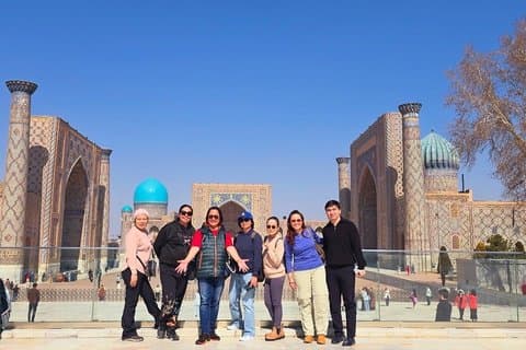 Samarkand endagstur fra Tashkent med tog