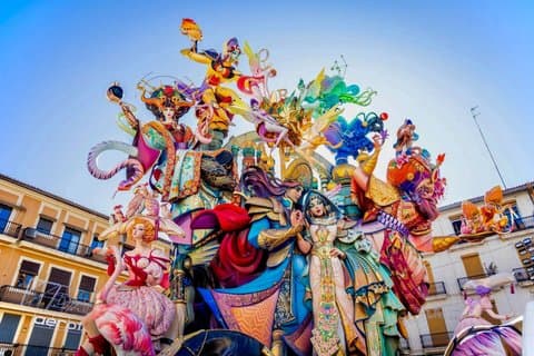 Valencia Führung durch Las Fallas Festival