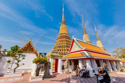 Bangkok Grand Palace Wat Pho and Wat Arun Tour