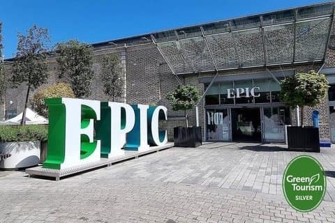 Bilhete de entrada para o Dublin EPIC Museum