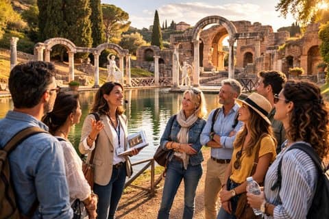 Tivoli Dagtour: Ontdek de Villa van Hadrianus en Villa d'Este