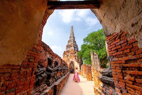 Excursión para grupos pequeños de Ayutthaya, Patrimonio de la Humanidad, desde Bangkok