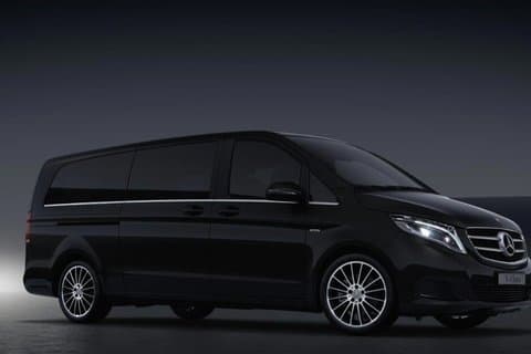 Privé luchthaventransfer in Mercedes V klasse