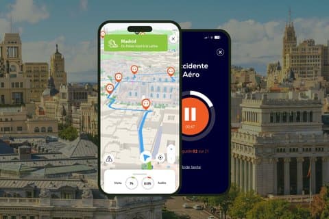 Madrid: tour a piedi con audioguida di 2 ore e mezza con 23 commenti audio