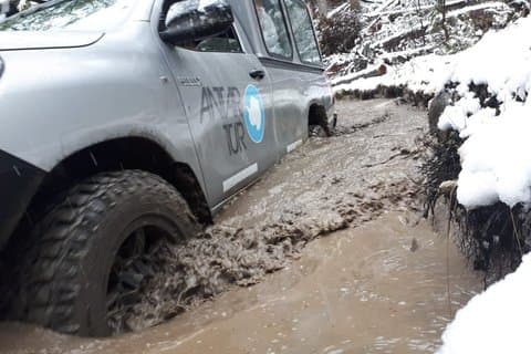 Off Road Tour 4WD eventyr på innsjøene Fagnano og Escondido