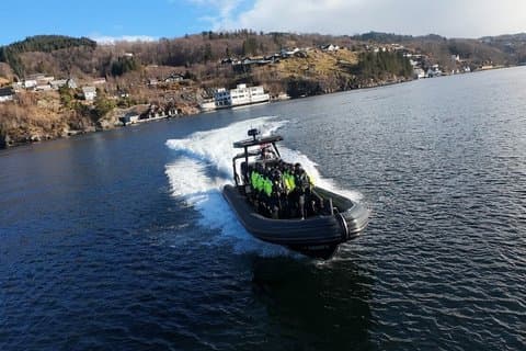 Bergen : Alverstraumen RIB Safari - med Premium RIB Boat