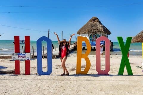 Holbox Island Bootstour Punta Mosquito Yalahau und Isla Pasion