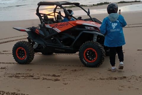 Buggy-tur i klitterne ved Cap Sim