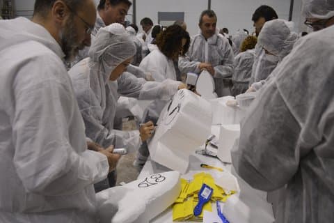 Besuchen Sie einen Fallas-Workshop in der Stadt des Fallas-Künstlers