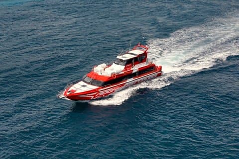 Rask ferge fra Sanur til Lembongan Island (tur og retur)