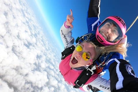 Près de Lisbonne : Tandem Skydive Portugal 9,000ft Alentejo Vues