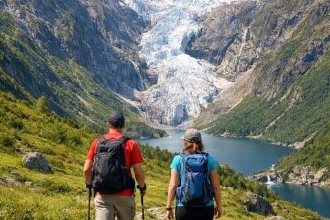 Private Waterfall Day Trip to Folgefonna Glacier from Bergen