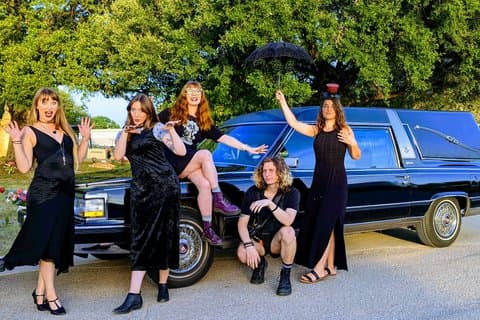 Austin Haunted ATX Hearse Limo Tour