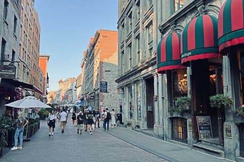 Montreal : Privat 2 - timmes promenad i centrum och gamla Montreal